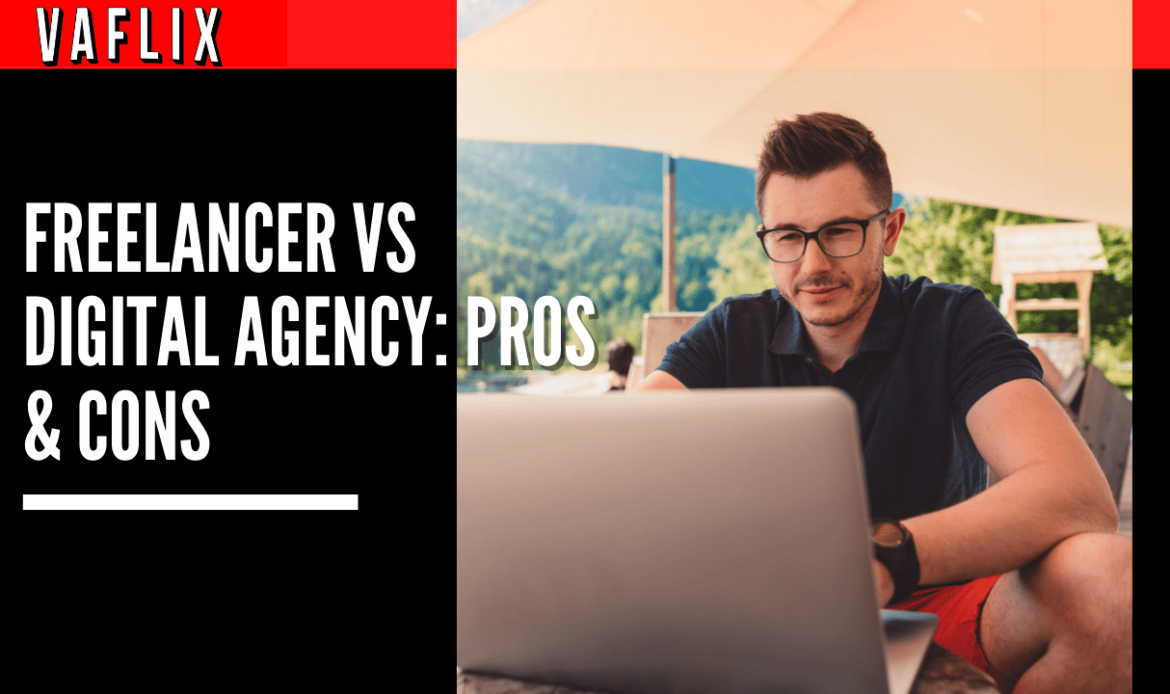 Freelancer vs Digital Agency: Pros and Cons va flix VAFLIX virtual assistant