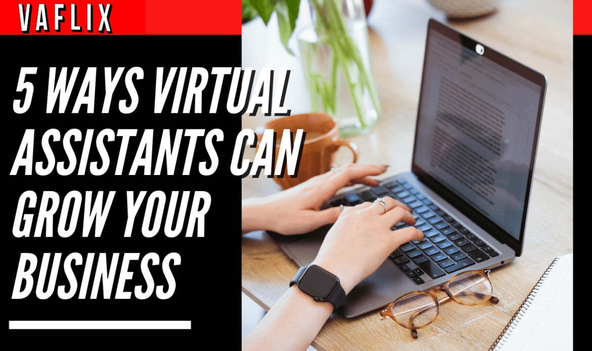 5 Ways Virtual Assistants Can Grow Your Business virtual assistant hire philippines va flix vaflix VA FLIX